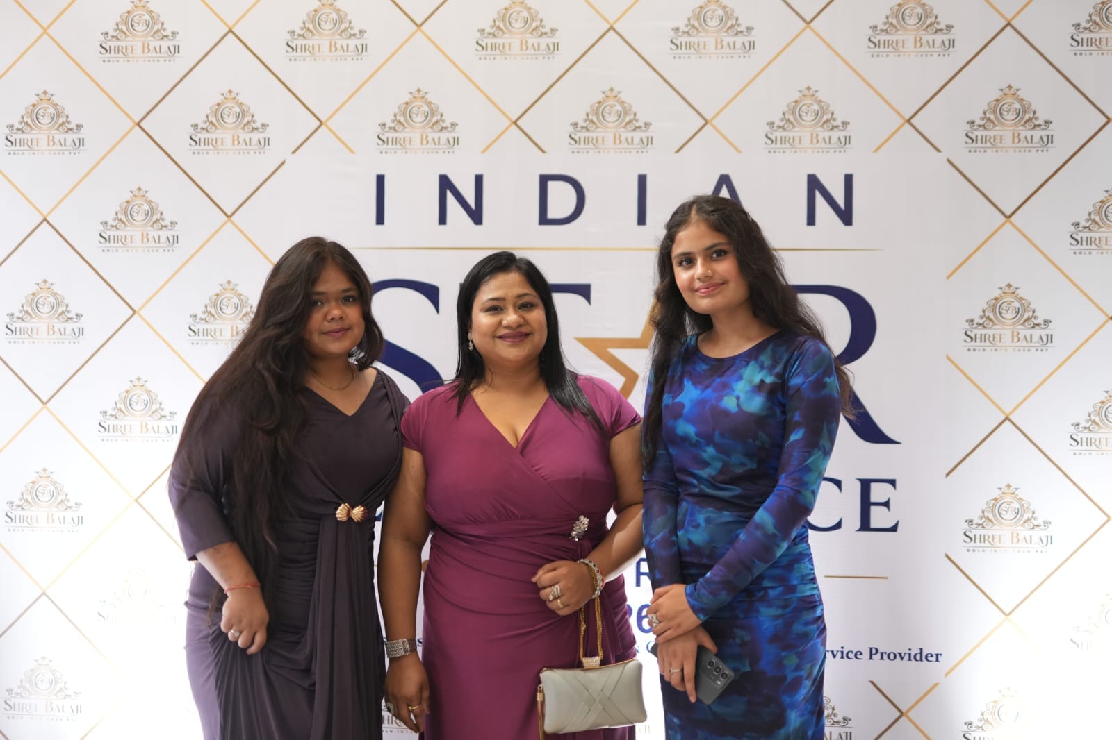 VIP Executive Delegation at Shree Balaji Media Backdrop